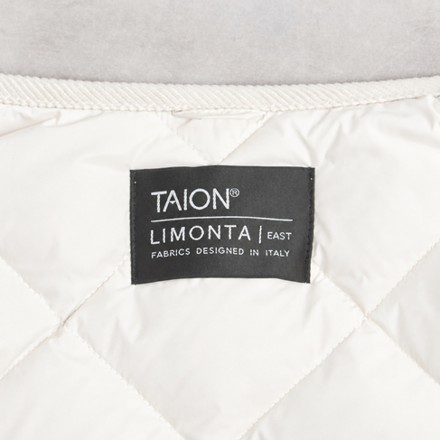 《別注》【TAION×Liesse】コーデュロイパイピングショートダウンジャケット 詳細画像 アイボリー 11