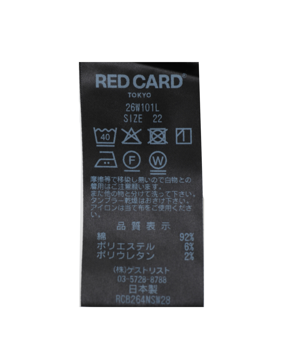 《別注》【RED CARD/レッドカード】35th Anniversary Wide 詳細画像 インディゴ 26