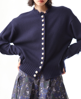 【CINOH/チノ】PEARL CARDIGAN（一部別注カラー）