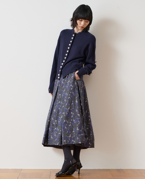 【CINOH/チノ】PEARL CARDIGAN（一部別注カラー） 詳細画像 《別注》ネイビー 5