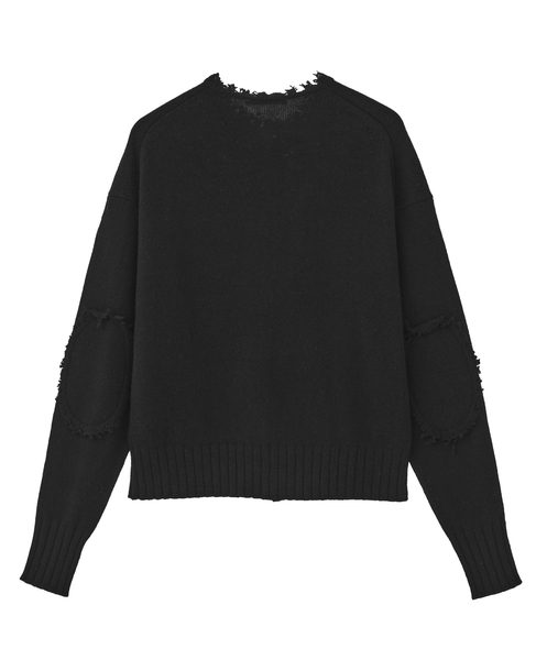 【CINOH/チノ】PEARL CARDIGAN（一部別注カラー） 詳細画像 ブラック 2