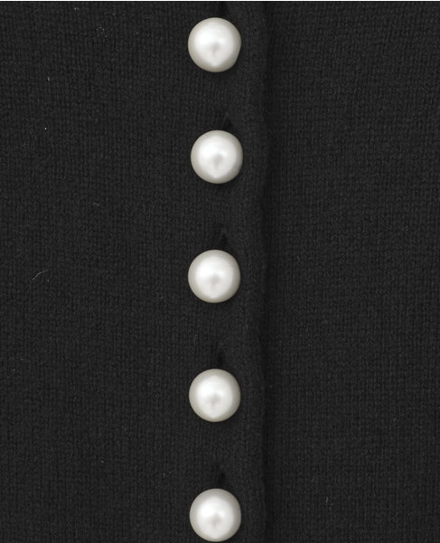 【CINOH/チノ】PEARL CARDIGAN（一部別注カラー） 詳細画像 ブラック 7