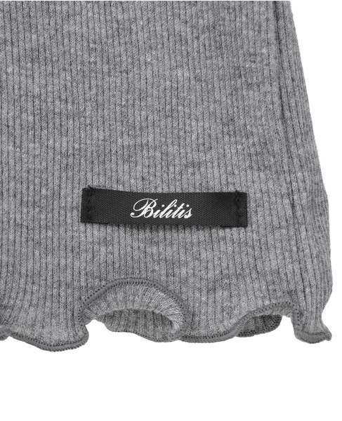 【Bilitis dix-sept ans/ビリティス・ディセッタン】Frill Collar Cardigan 詳細画像 グレー 7
