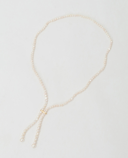《別注》【EO/イオ】PEARL LARIAT NECKLACE 100cm