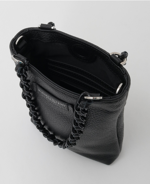【GIANNI CHIARINI/ジャンニ キアリーニ】ショルダーバッグ（BS 9590 CAMILLA） 詳細画像 ブラック 7