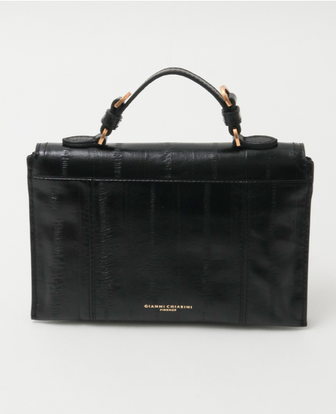【GIANNI CHIARINI/ジャンニ キアリーニ】ショルダーバッグ（BS W-6012） 詳細画像 ブラック 3