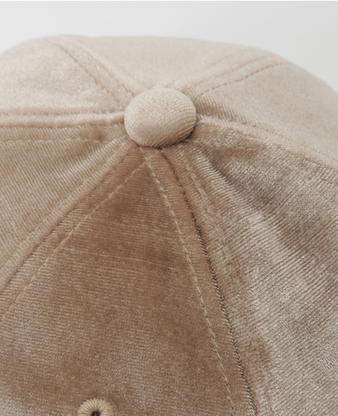 【Bilitis dix-sept ans/ビリティス・ディセッタン】Bilitis Velour Cap 詳細画像 ベージュ 5