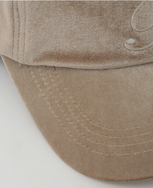 【Bilitis dix-sept ans/ビリティス・ディセッタン】Bilitis Velour Cap 詳細画像 ベージュ 7