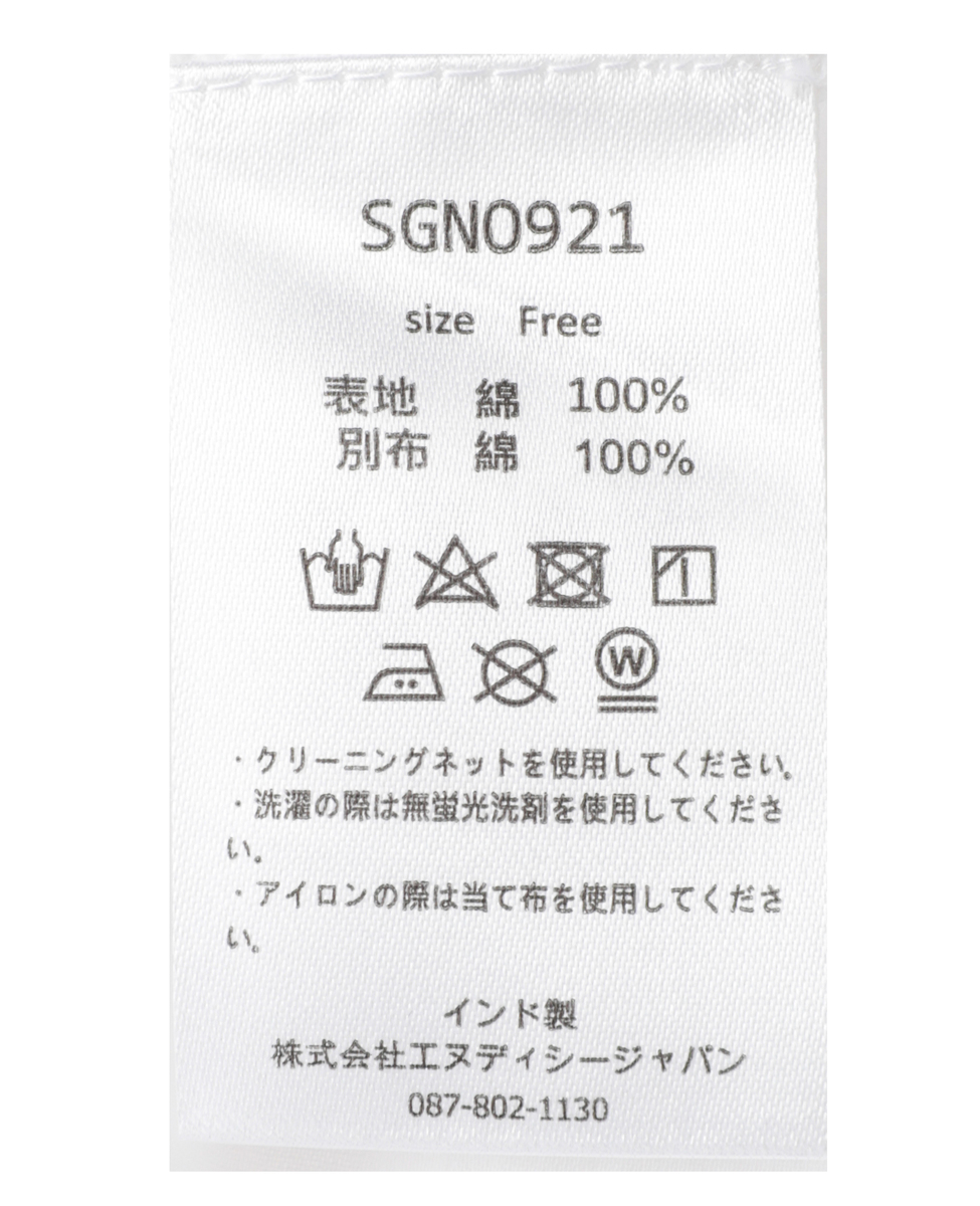 【AAYUSHI/アユーシ】フリルブラウス（SFN0715） 詳細画像 ブラック 5