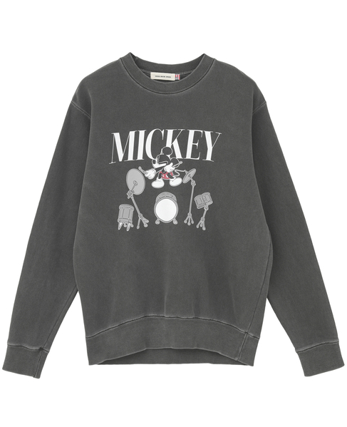 【GOOD ROCK SPEED/グッドロックスピード】 MICKEYグラフィックスウェット(26FDS203W) 詳細画像 チャコールグレー 1
