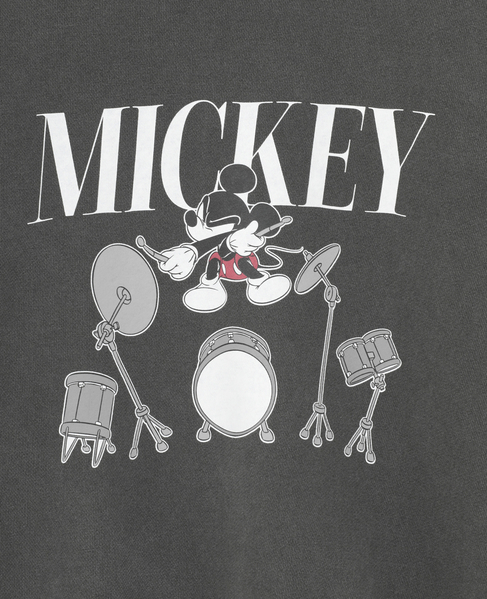 【GOOD ROCK SPEED/グッドロックスピード】 MICKEYグラフィックスウェット(26FDS203W) 詳細画像 チャコールグレー 6