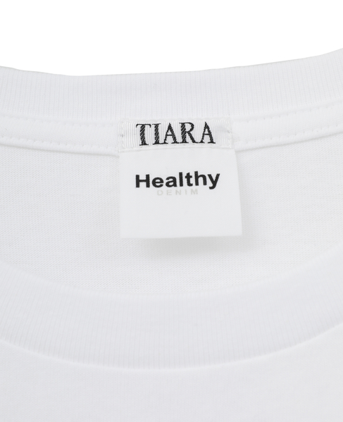 《別注》【HEALTHY DENIM/ヘルシーデニム】25THプリントボクシーTシャツ 詳細画像 ホワイト 12