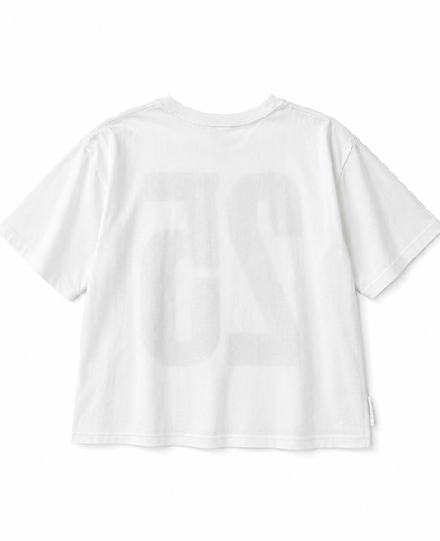 《別注》【HEALTHY DENIM/ヘルシーデニム】25THプリントボクシーTシャツ 詳細画像 ホワイト 2