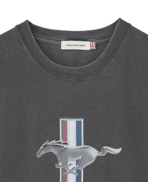 【GOOD ROCK SPEED/グッドロックスピード】Tシャツ（26MUS101W） 詳細画像 チャコールグレー 3