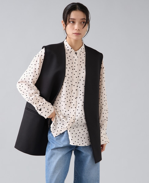 ボウタイブラウス 詳細画像 ホワイト 3