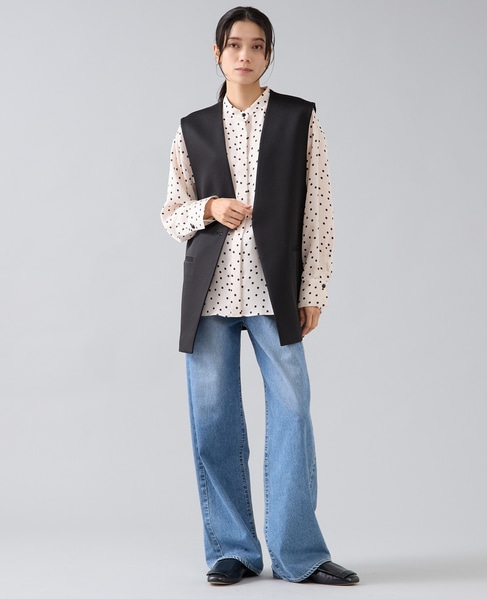 ボウタイブラウス 詳細画像 ホワイト 5