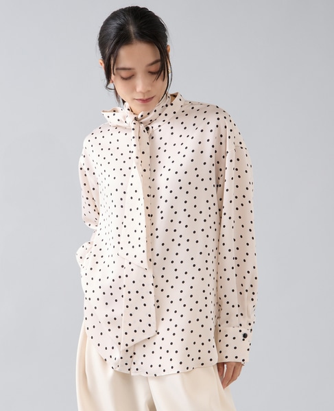 ボウタイブラウス 詳細画像 ホワイト 8