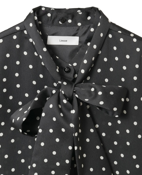 ボウタイブラウス 詳細画像 ブラック 11