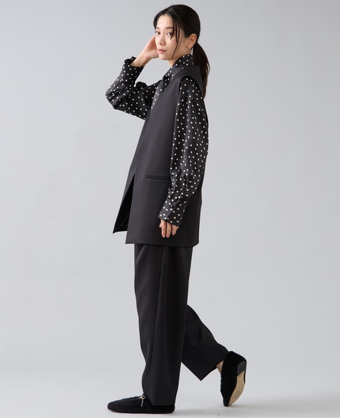 ボウタイブラウス 詳細画像 ブラック 6