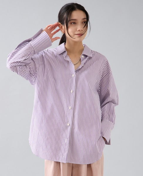 カシュクールシャツ 詳細画像 パープル 2