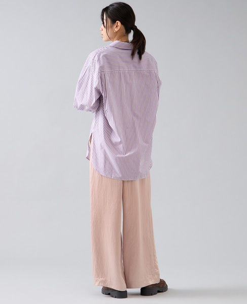 カシュクールシャツ 詳細画像 パープル 5