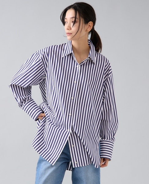 カシュクールシャツ 詳細画像 ブルー 2