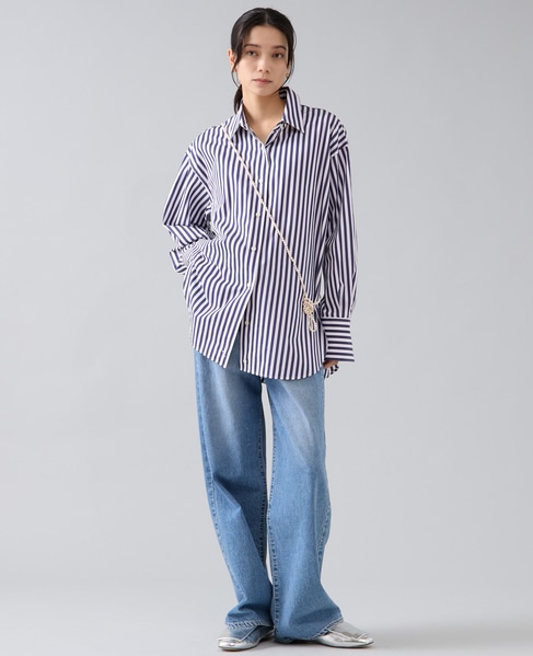 カシュクールシャツ 詳細画像 ブルー 4