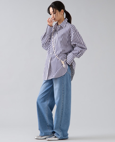 カシュクールシャツ 詳細画像 ブルー 7