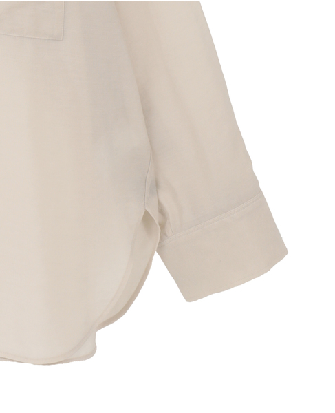 シアーオーバーシャツ 詳細画像 ライトベージュ 13