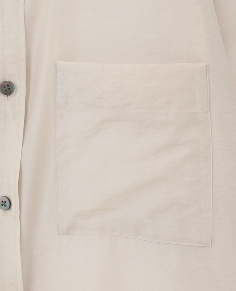 シアーオーバーシャツ 詳細画像 ライトベージュ 15