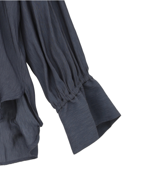 Vカラーブラウス 詳細画像 ネイビー 12