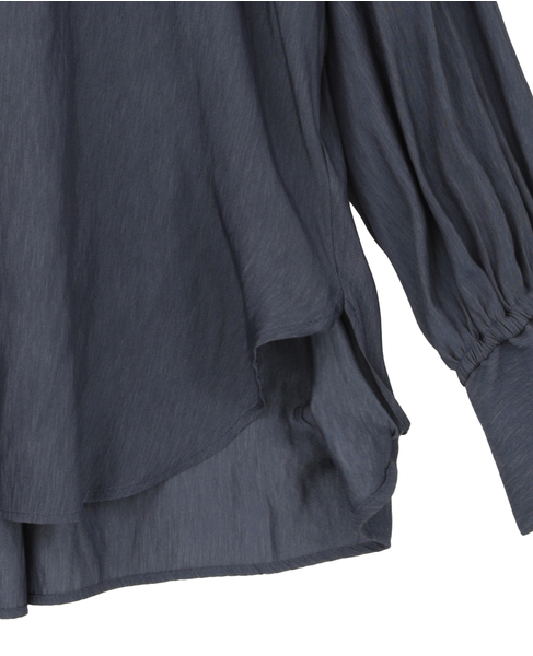 Vカラーブラウス 詳細画像 ネイビー 13