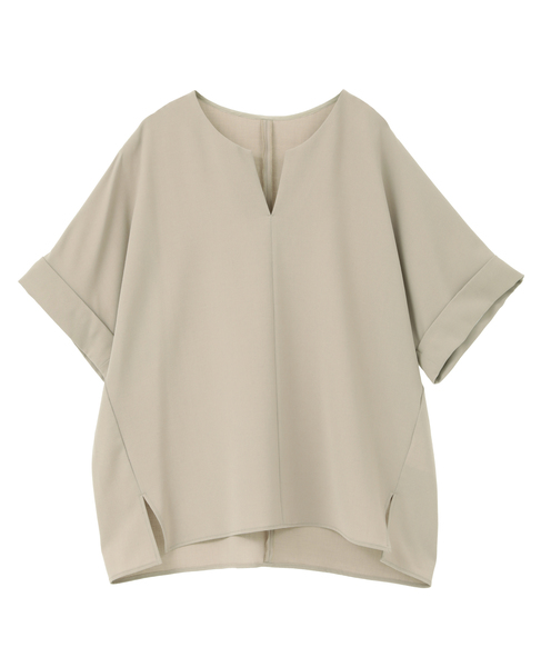 キーネックブラウス 詳細画像 モカ 7