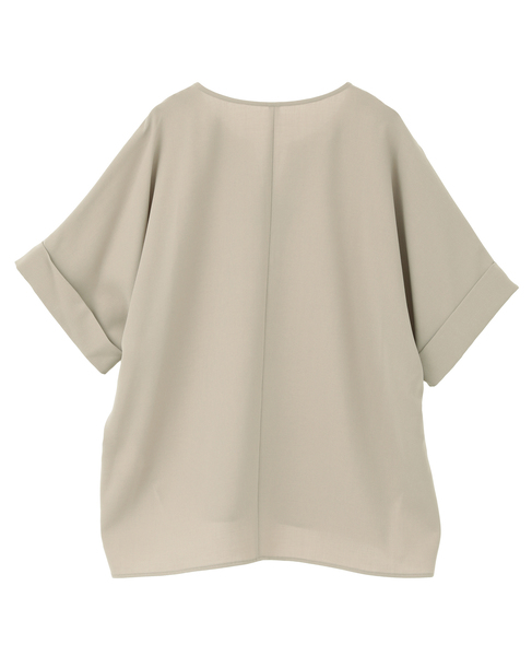 キーネックブラウス 詳細画像 モカ 8