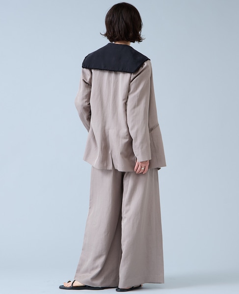 セーラーカラーブラウス 詳細画像 ブラック 12