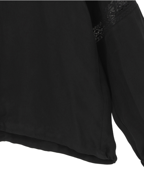 セーラーカラーブラウス 詳細画像 ブラック 17