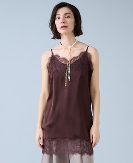 レーストリムキャミソール