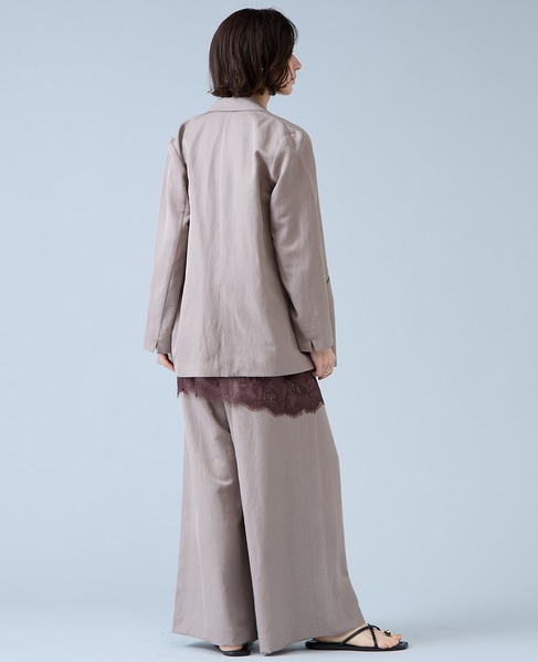 レーストリムキャミソール 詳細画像 ブラウン 6