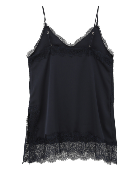 レーストリムキャミソール 詳細画像 ネイビー 7