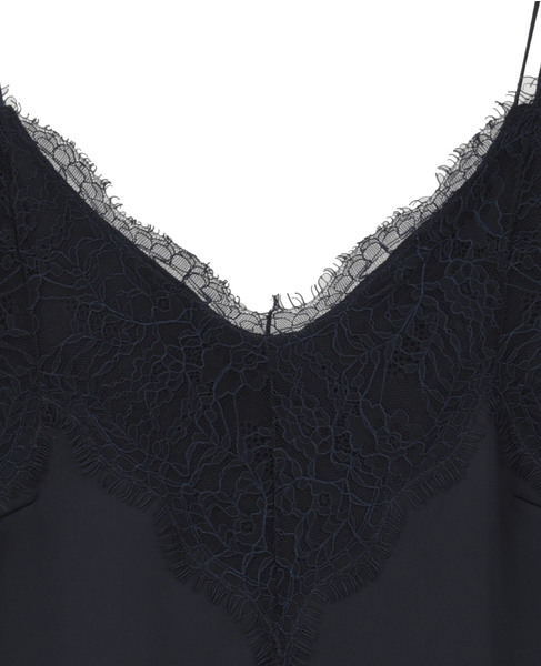 レーストリムキャミソール 詳細画像 ネイビー 8