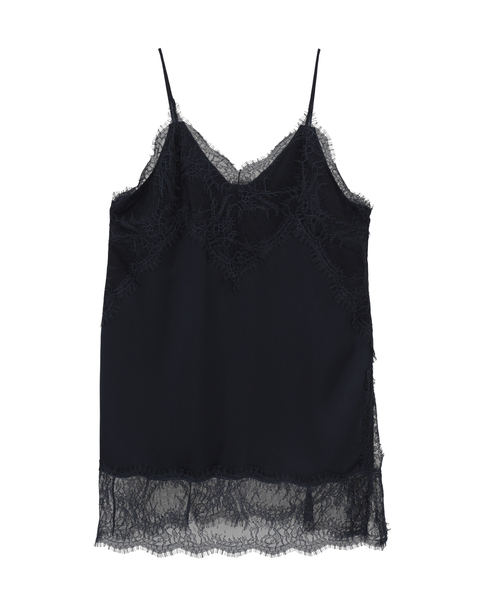 レーストリムキャミソール