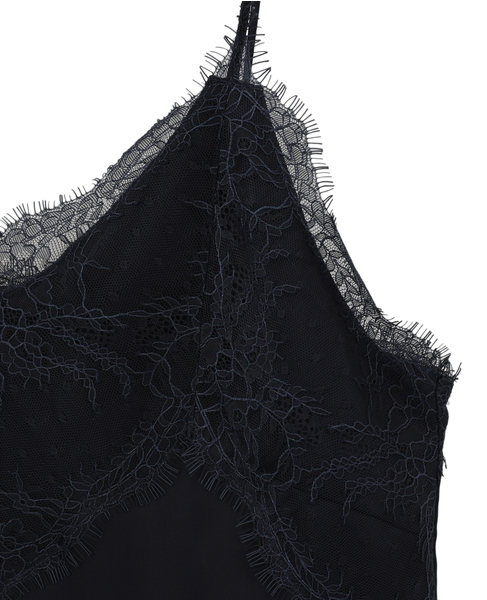 レーストリムキャミソール 詳細画像 ネイビー2 4