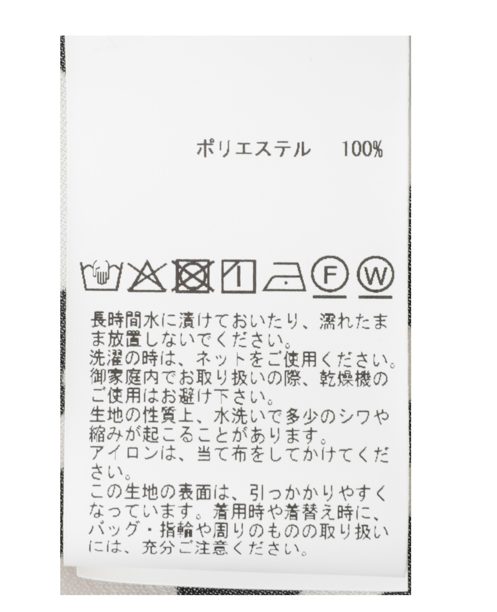 強撚割繊フラワープリントシャツブラウス 詳細画像 ブラック 21