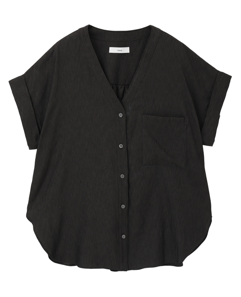 フレンチスリーブギャザーブラウス 詳細画像 スミクロ 10