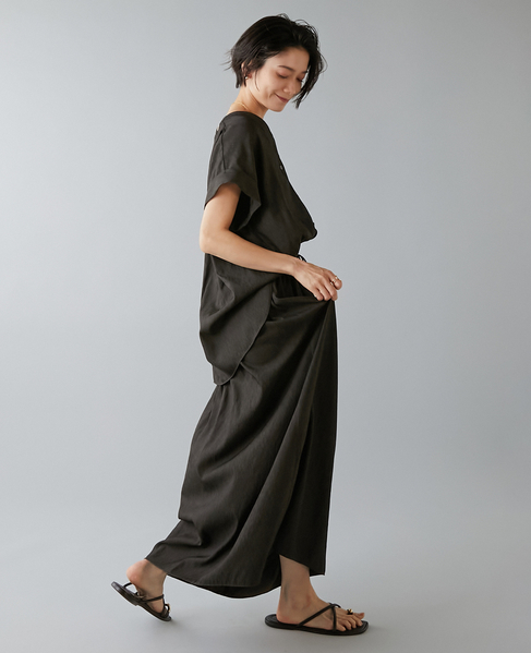 フレンチスリーブギャザーブラウス 詳細画像 スミクロ 9