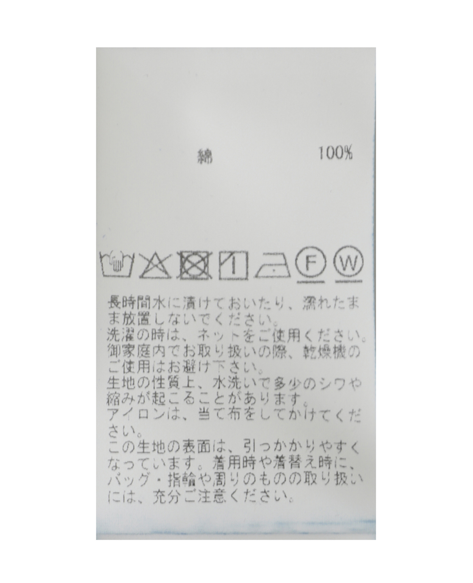 シアーデニムフリルブラウス 詳細画像 ネイビー 20