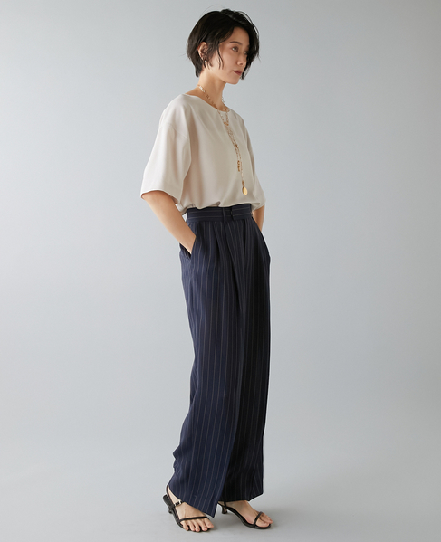 ジョーゼットTブラウス 詳細画像 ベージュ 5