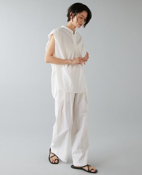 高機能素材スキッパーシャツ 詳細画像 ホワイト 4