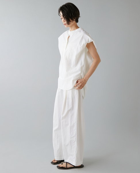 高機能素材スキッパーシャツ 詳細画像 ホワイト 5