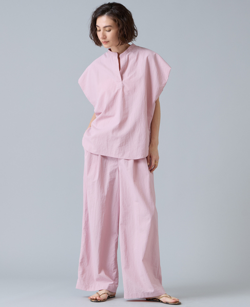 高機能素材スキッパーシャツ 詳細画像 ピンク 3